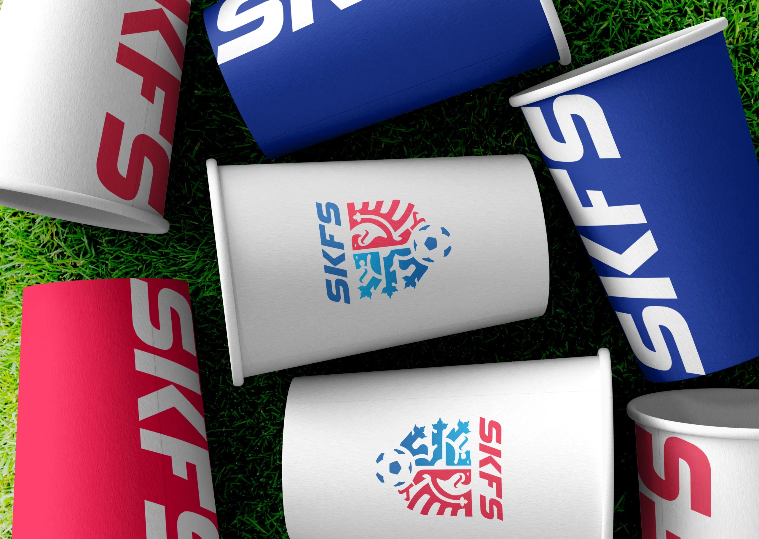 SKFS rebranding: kelímky # skfs # grafický design